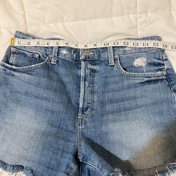 Joe's jeans the smith high rise cut off denim shorts size W 30 - Picture 3 of 11